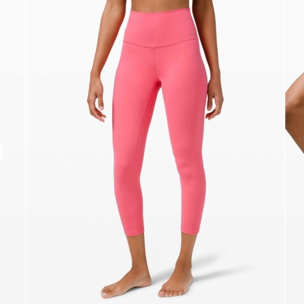 Lululemon Align High-Rise Pant 25 Size 2 Guava Pink W5CTCS Nulu Leggings